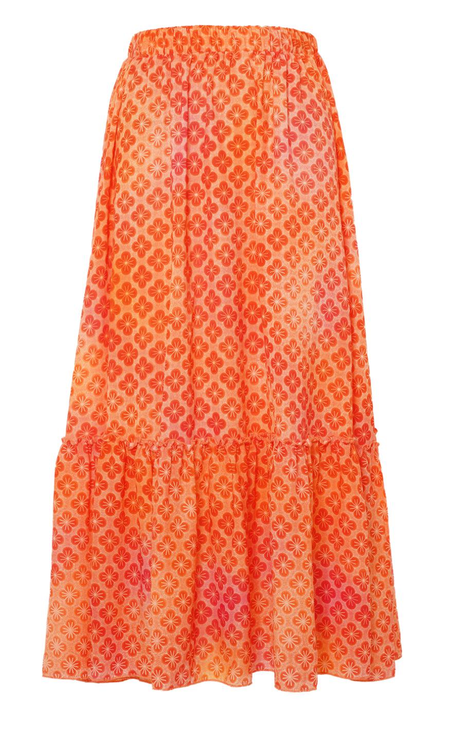 INA Copenhagen Skjørt - Hanna - Flame