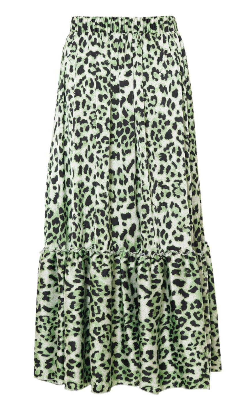 INA Copenhagen Skjørt - Hanna - Green Leo