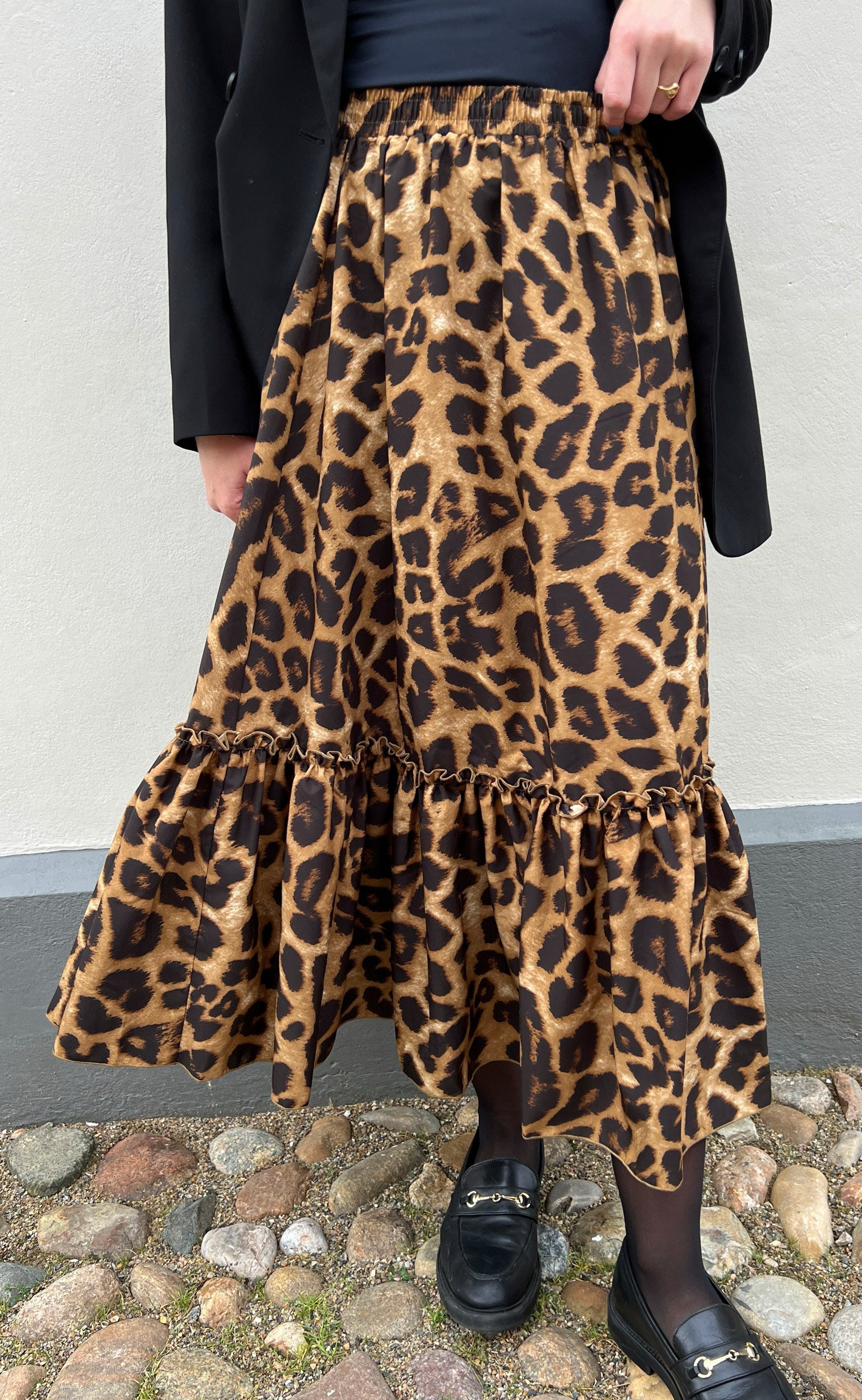 INA Copenhagen Skjørt - Hanna - Leopard
