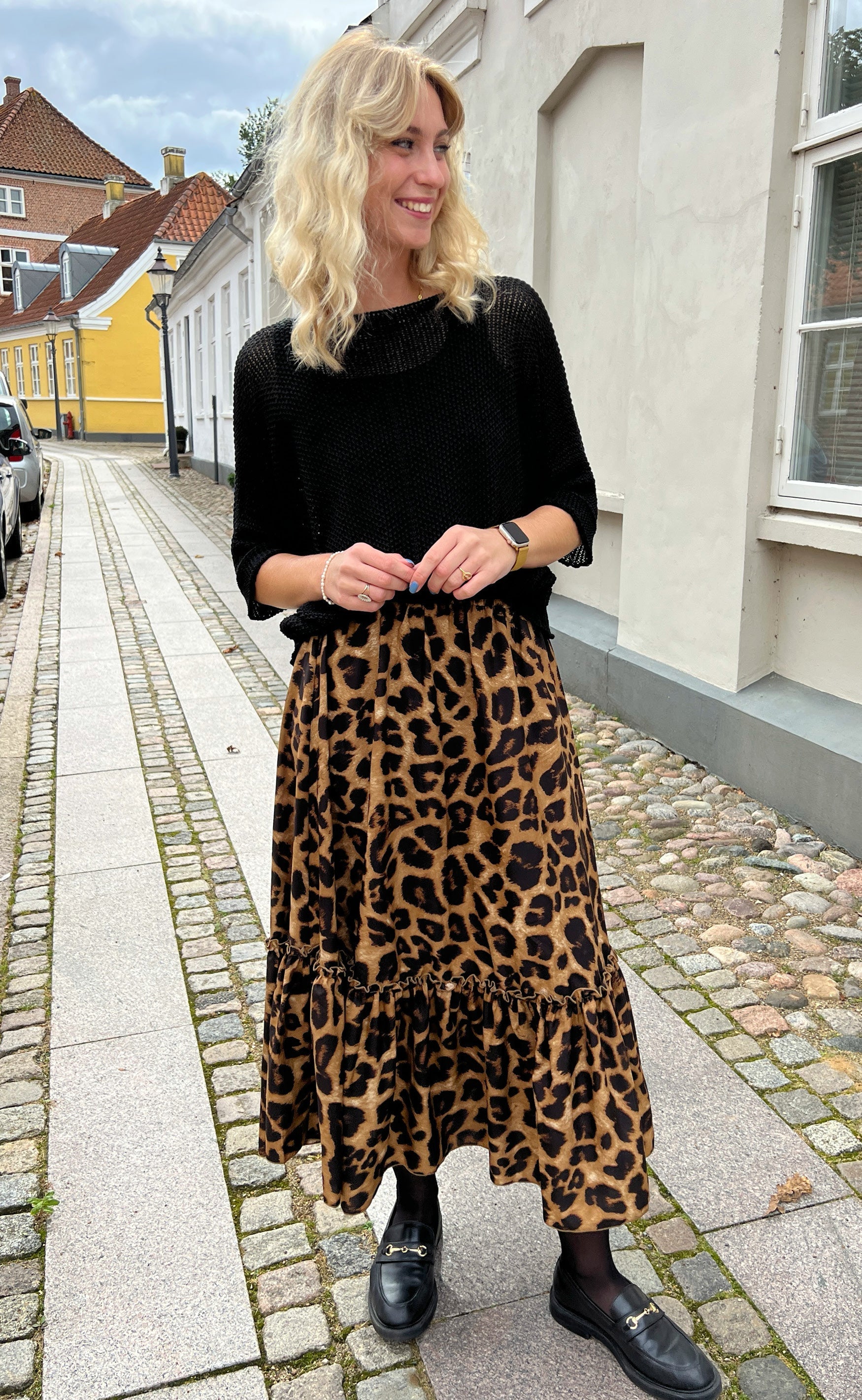 INA Copenhagen Skjørt - Hanna - Leopard