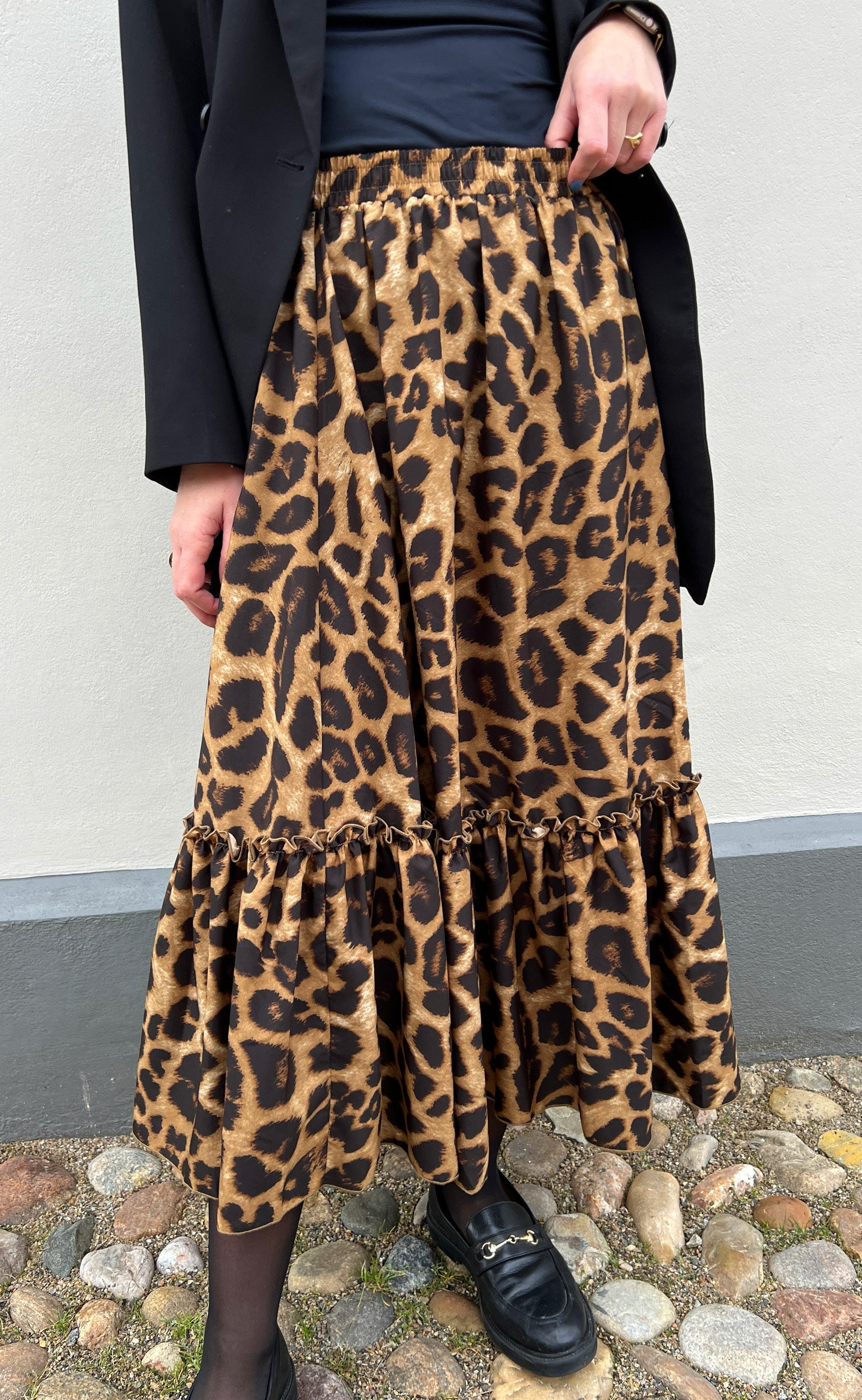 INA Copenhagen Skjørt - Hanna - Leopard