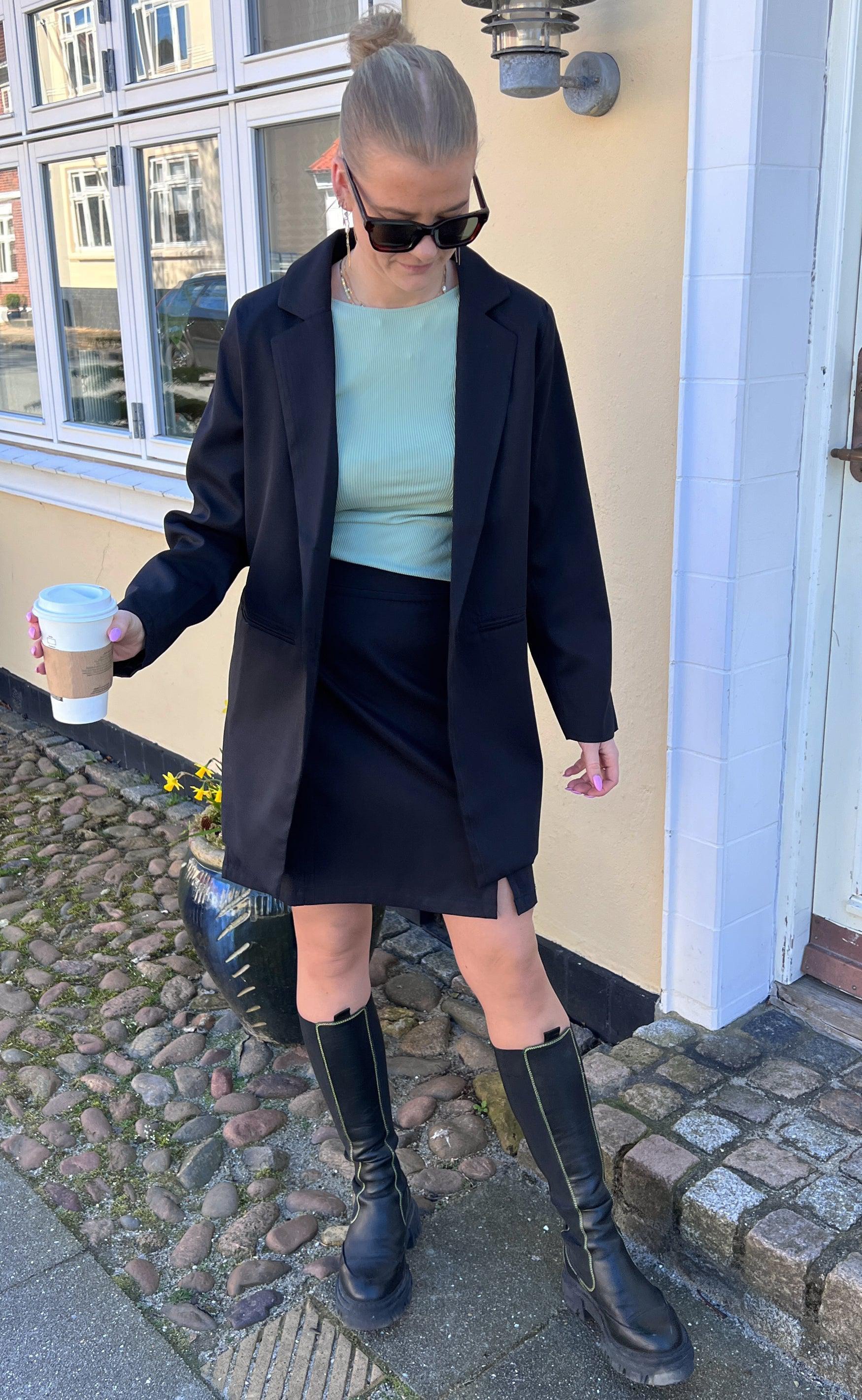 INA Copenhagen Skjørt - Mai - Black