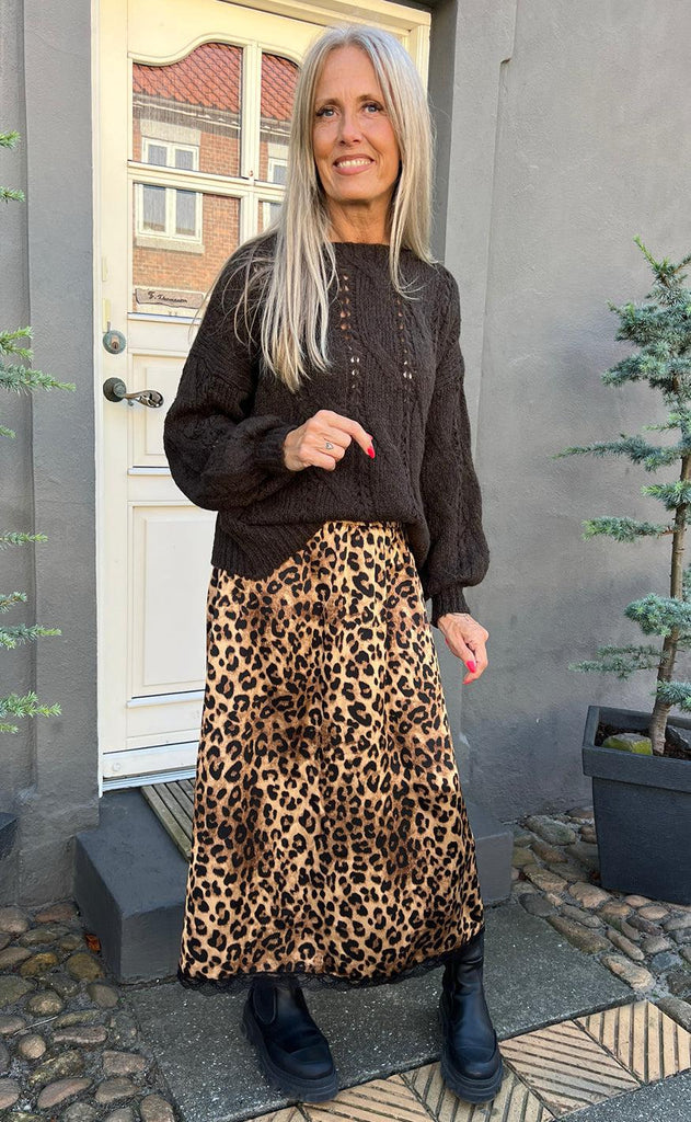 INA Copenhagen Skjørt - Nellie - Leopard