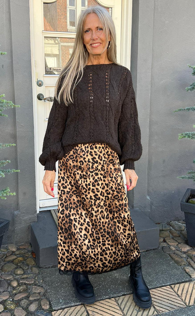 INA Copenhagen Skjørt - Nellie - Leopard