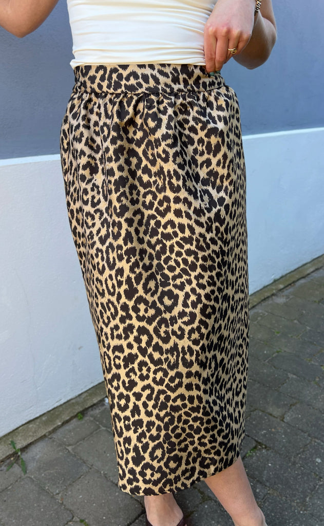 INA Copenhagen Skjørt - Patricia - Shiny Leopard