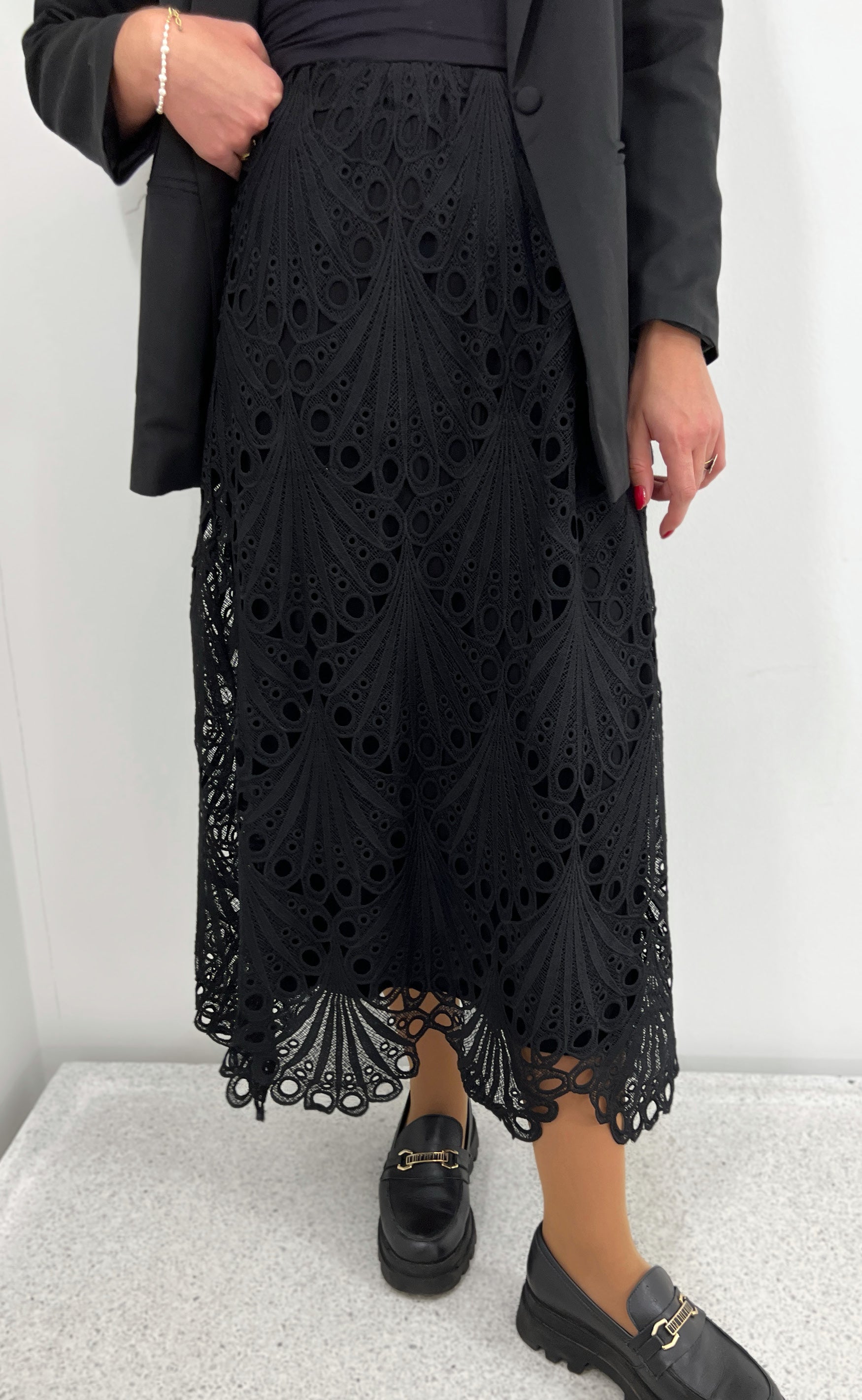 INA Copenhagen Skjørt - Taylor - Black