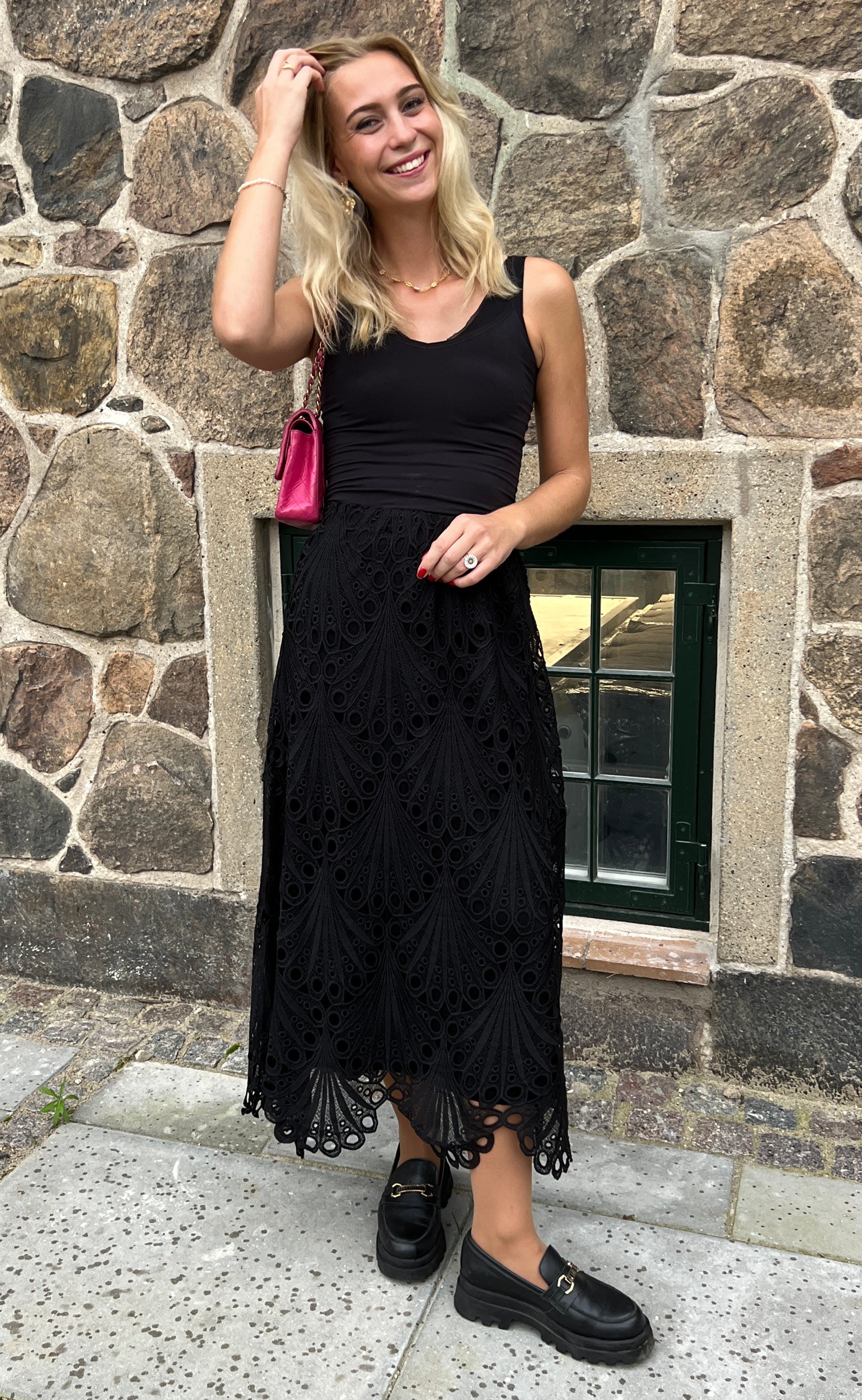 INA Copenhagen Skjørt - Taylor - Black