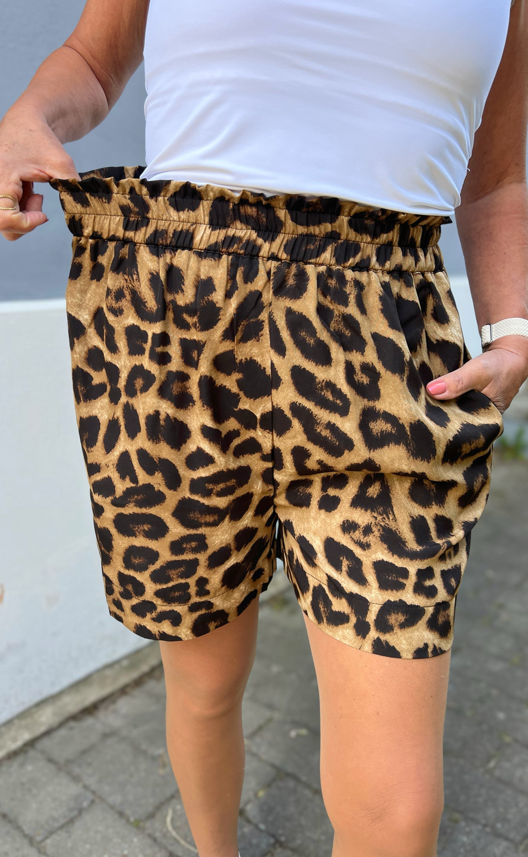 INA Copenhagen Shorts - Liv - Leopard