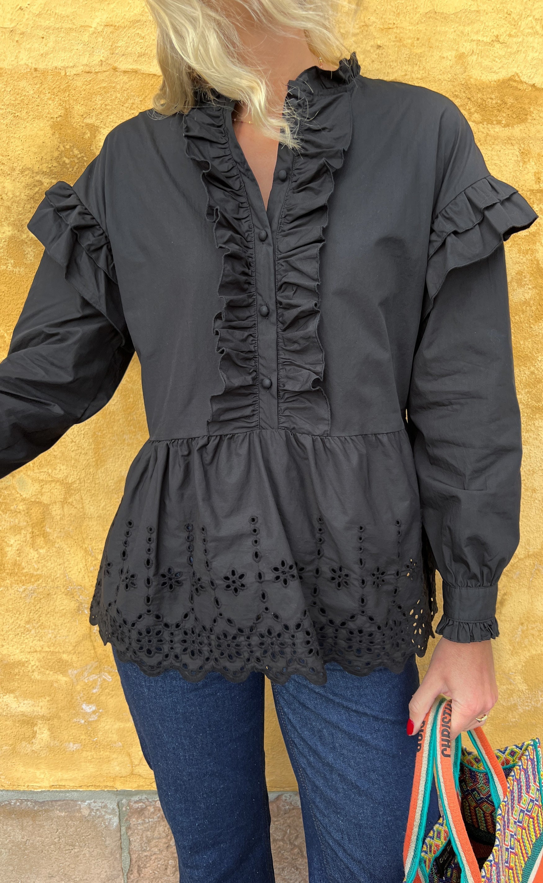 INA Copenhagen Skjorte - Frida - Black