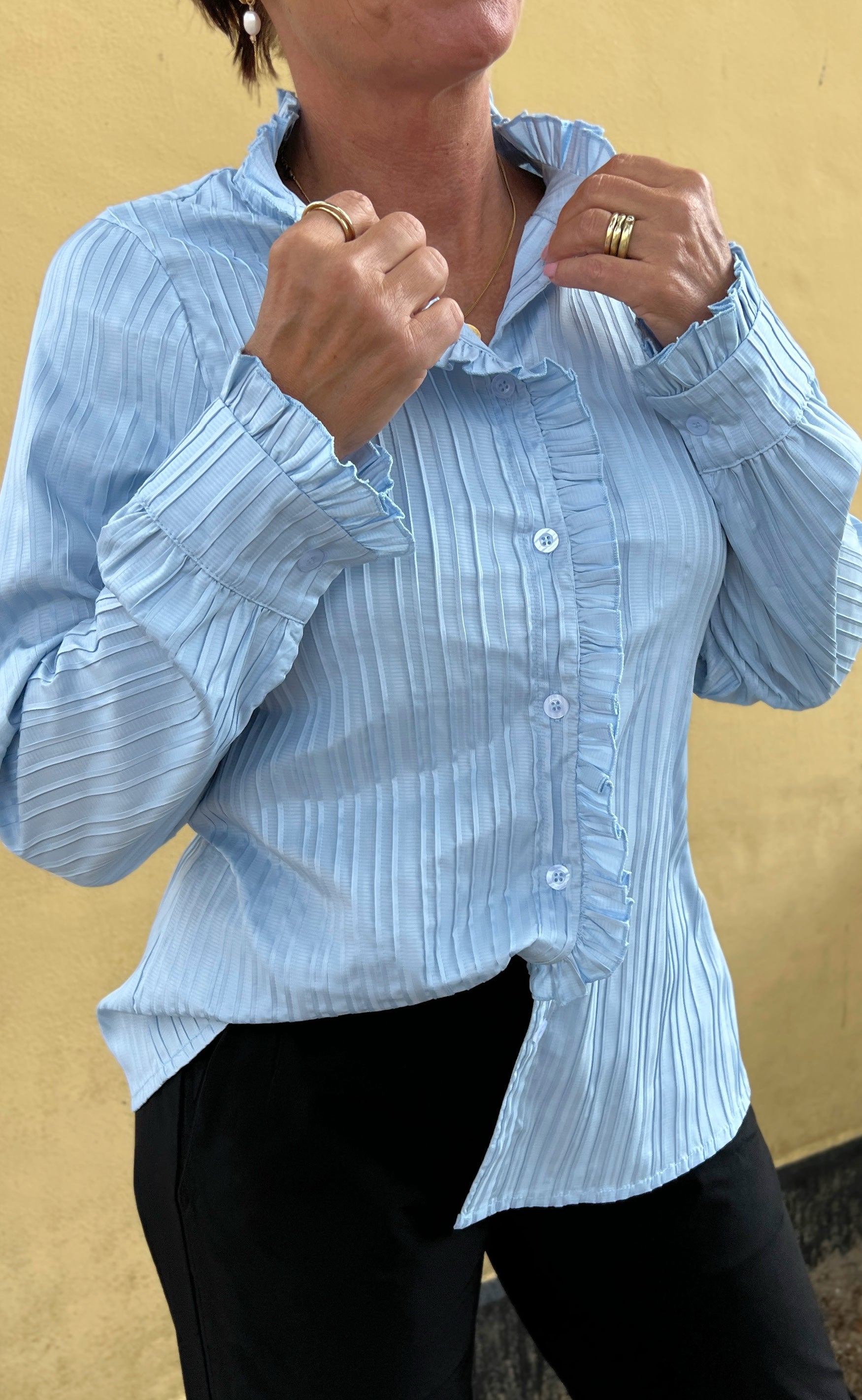 INA Copenhagen Skjorte - Ingrid - Light Blue