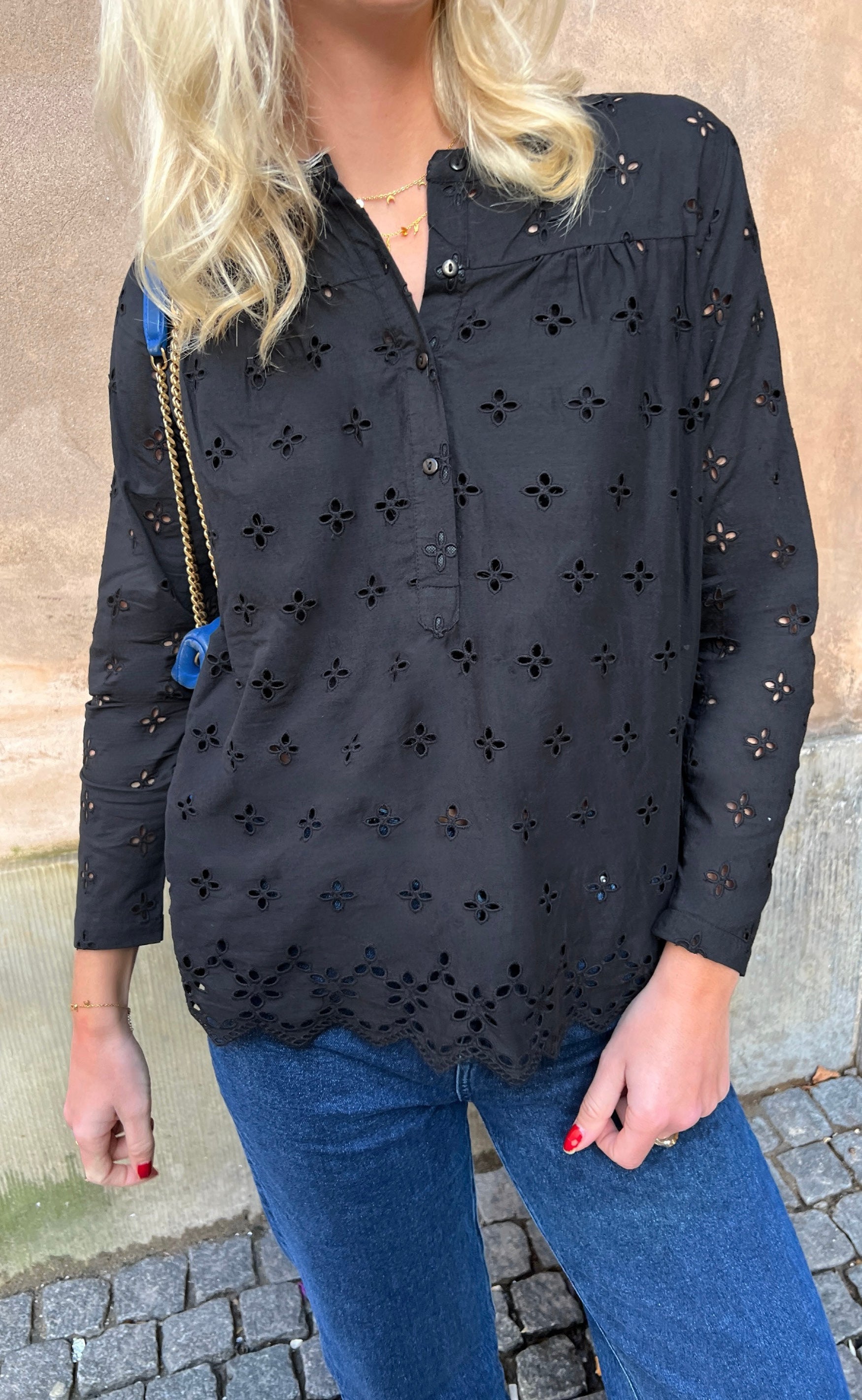 INA Copenhagen Skjorte - Kia - Black