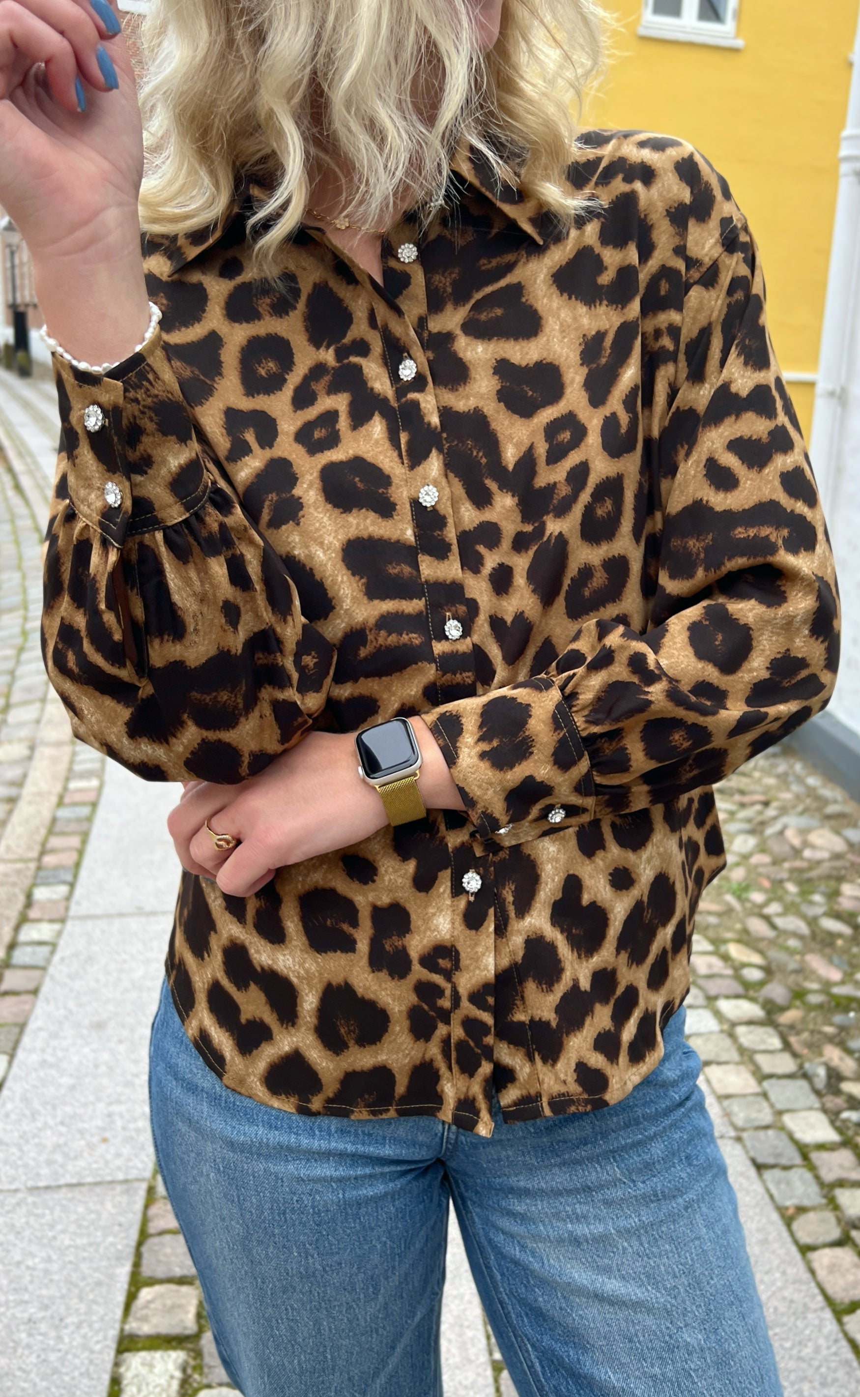 INA Copenhagen Skjorte - Stella - Leopard