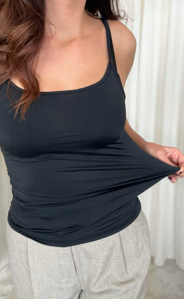 INA Copenhagen Topp - Elena - Black