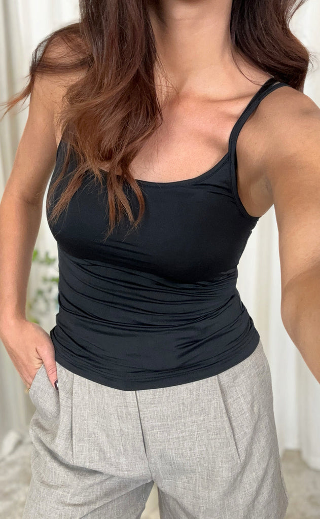 INA Copenhagen Topp - Elena - Black