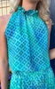 Say INA Copenhagen Topp - Ellen - Aqua (vendbar)