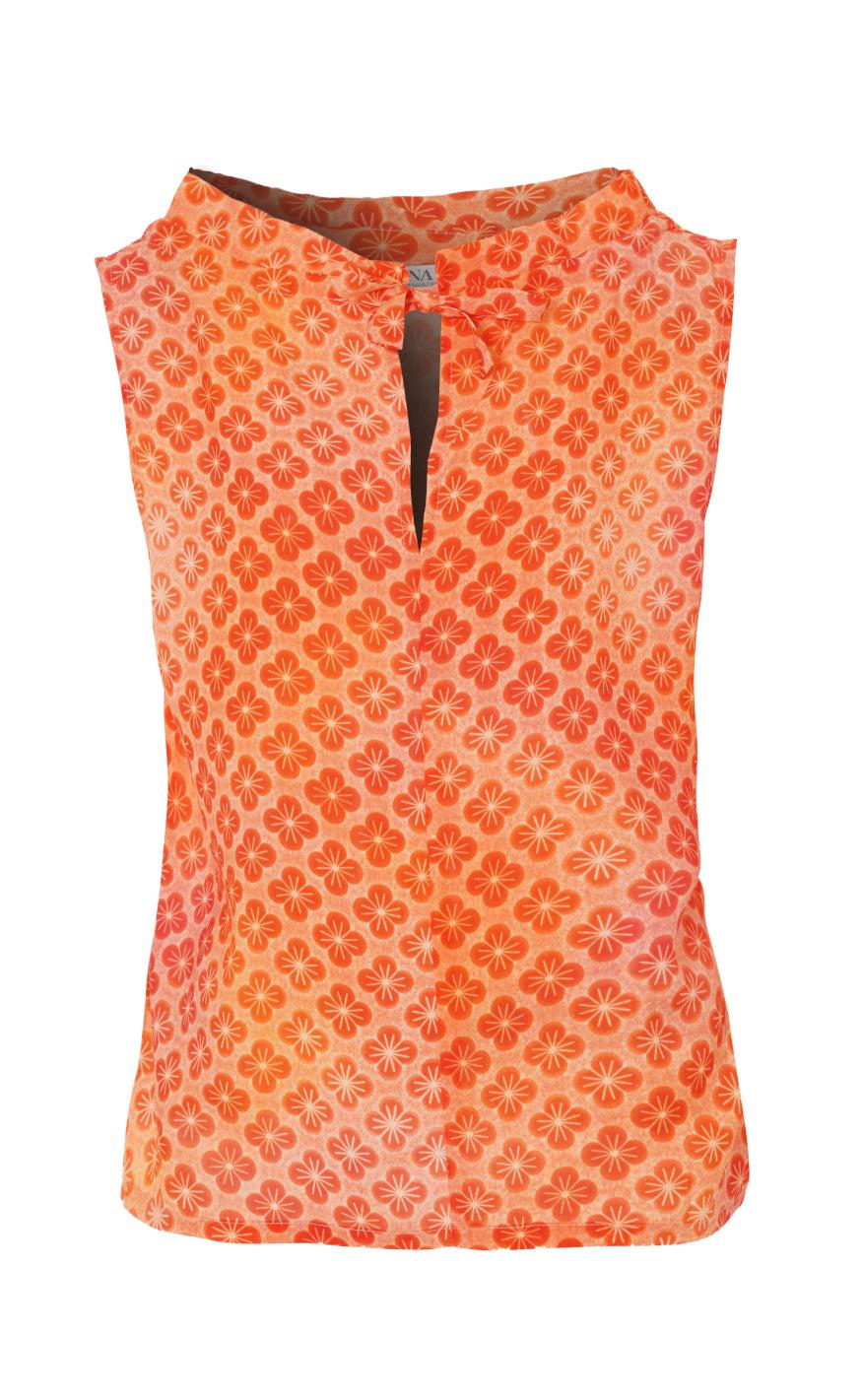 INA Copenhagen Topp - Ellen - Flame (vendbar)
