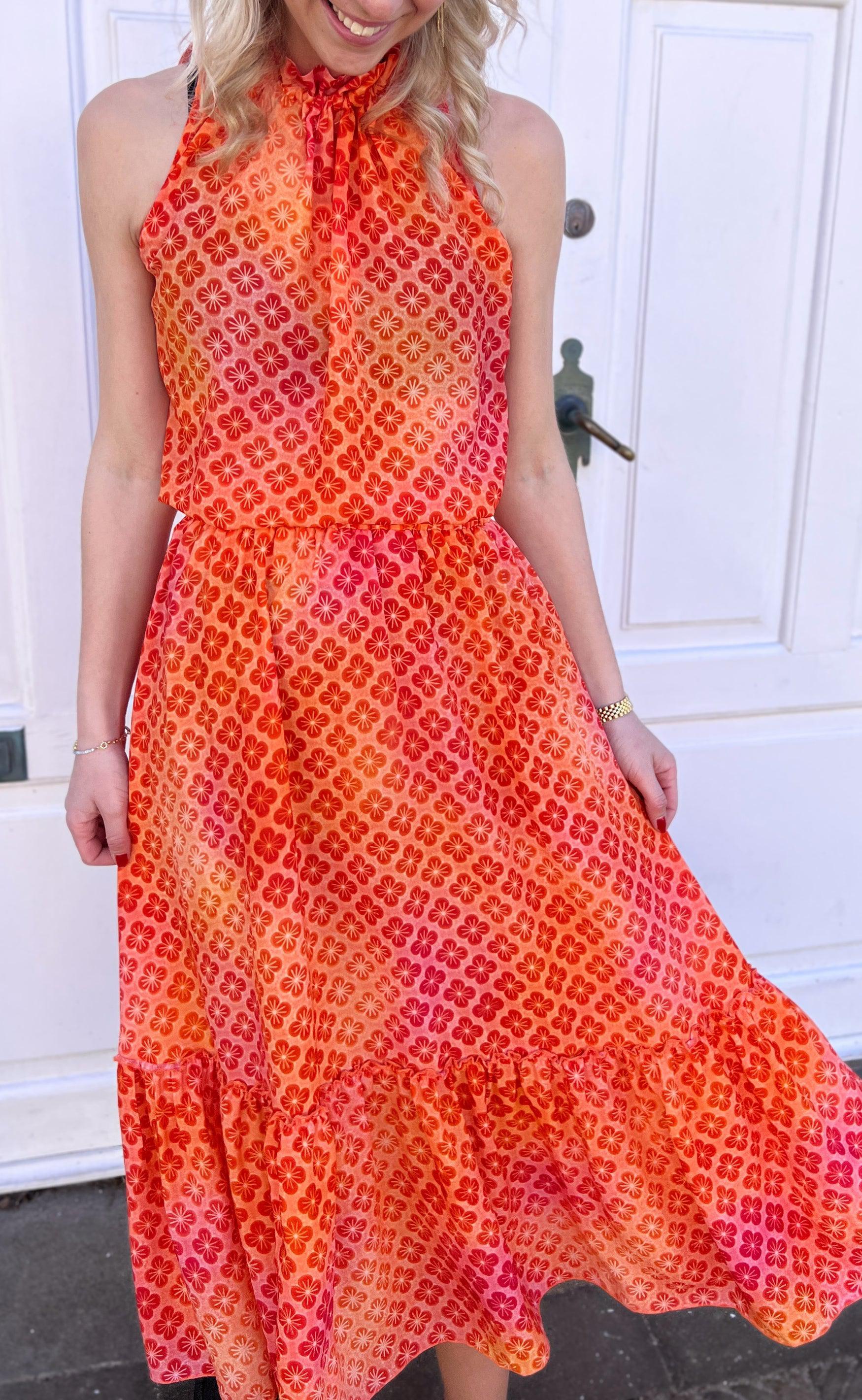 INA Copenhagen Topp - Ellen - Flame (vendbar)