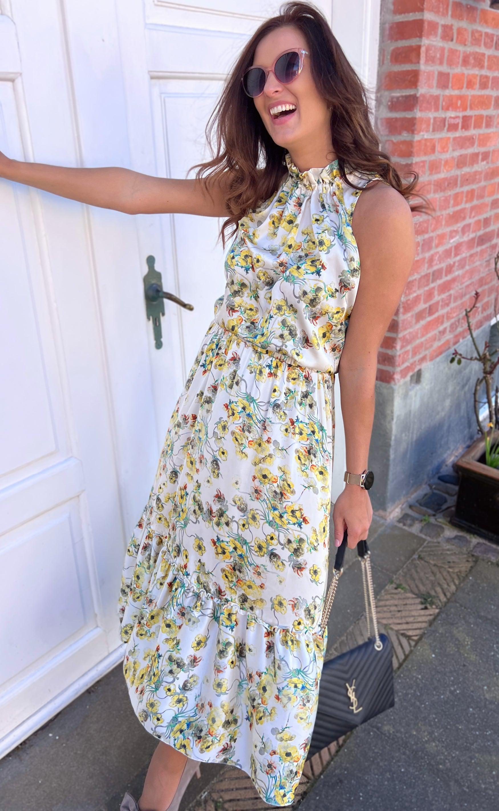 INA Copenhagen Topp - Ellen - White Summer (vendbar)