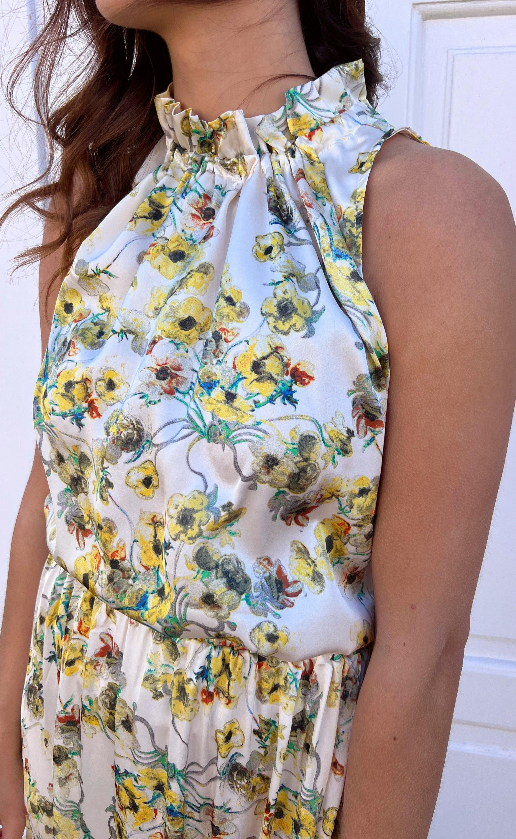 INA Copenhagen Topp - Ellen - White Summer (vendbar)