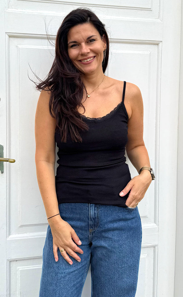 Say INA Copenhagen Topp - Benedicte - Black