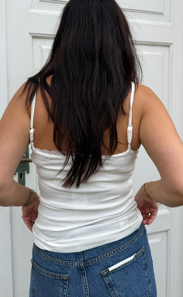 Say INA Copenhagen Topp - Benedicte - Off White