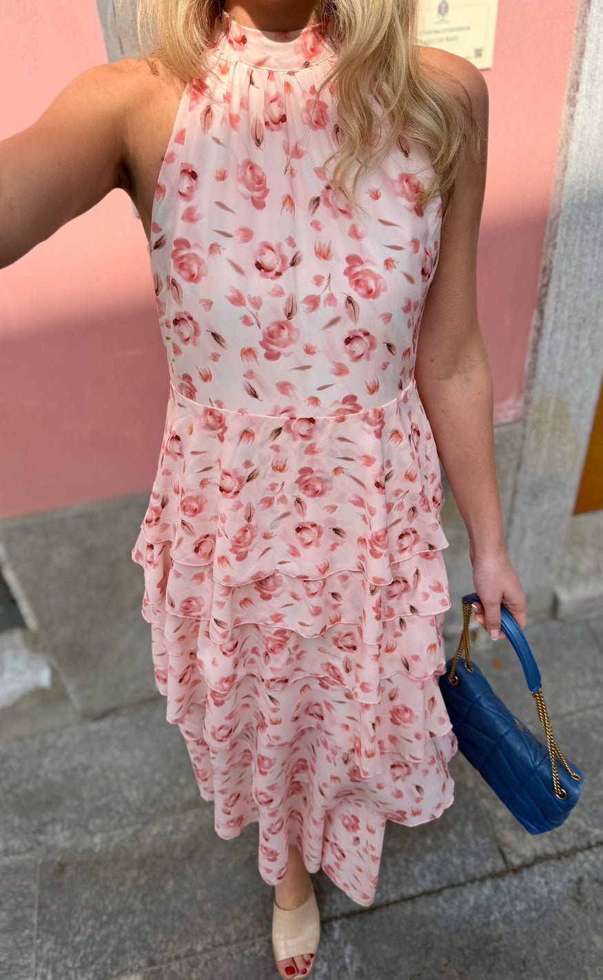 Say INA Copenhagen Kjole - Feline Frill - Pink Flower