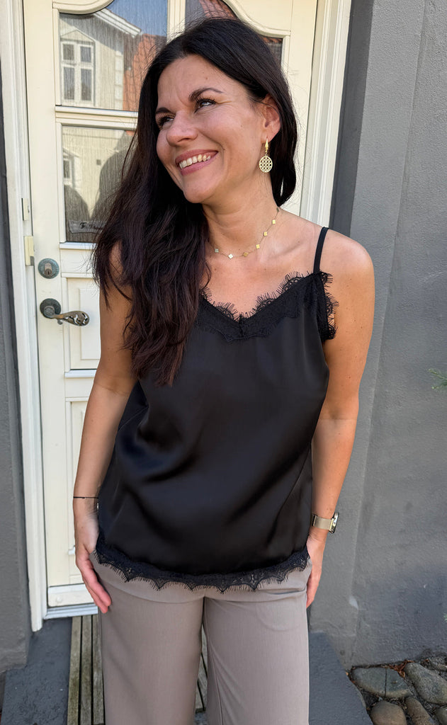 Say INA Copenhagen Topp - Kiki - Black