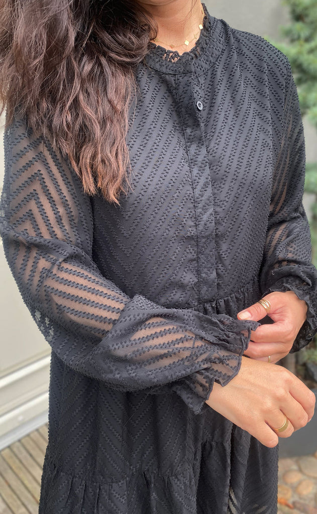 Say INA Copenhagen Kjole - Neia - Black Waves