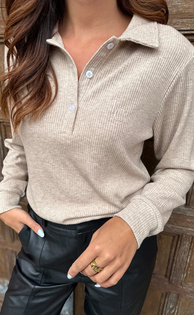 Say INA Copenhagen Polo - Rimona - Beige