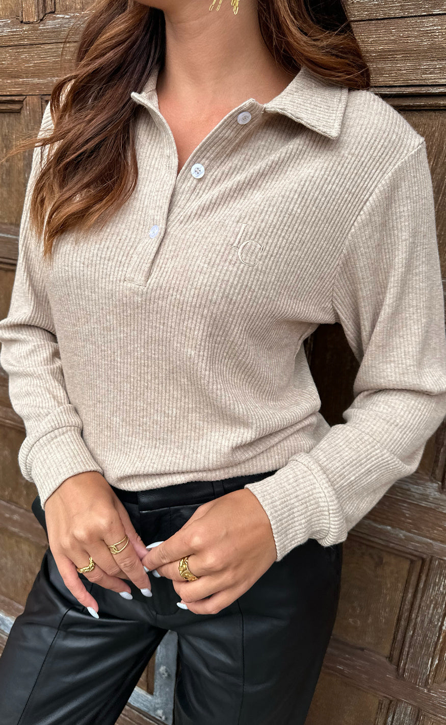 Say INA Copenhagen Polo - Rimona - Beige