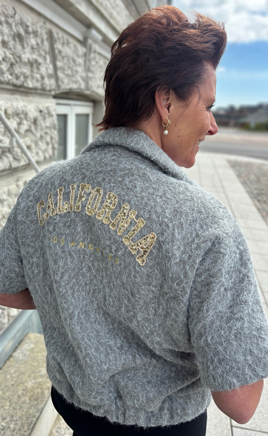 Say INA Copenhagen Jakke - California - Grey