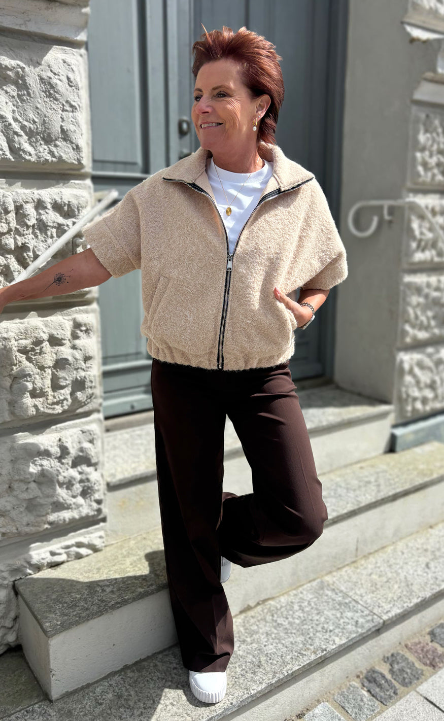 Say INA Copenhagen Jakke - California - Beige