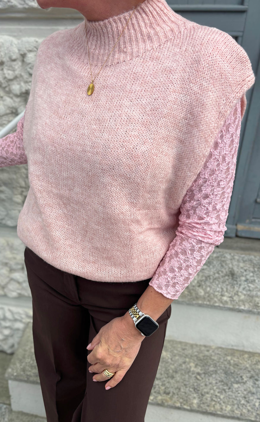 Say INA Copenhagen Vest / Bluse - Marika - Pink