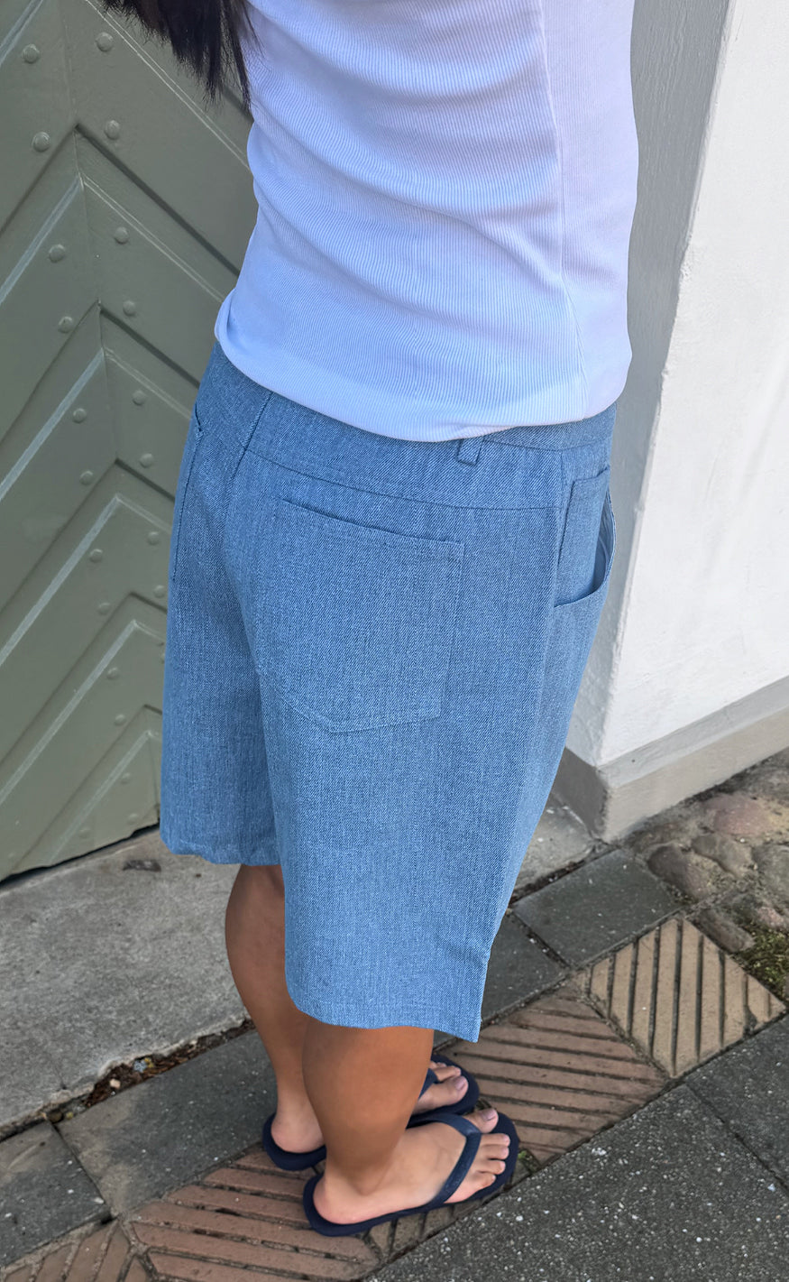 Say INA Copenhagen - Sanna Shorts - Light Blue Denim