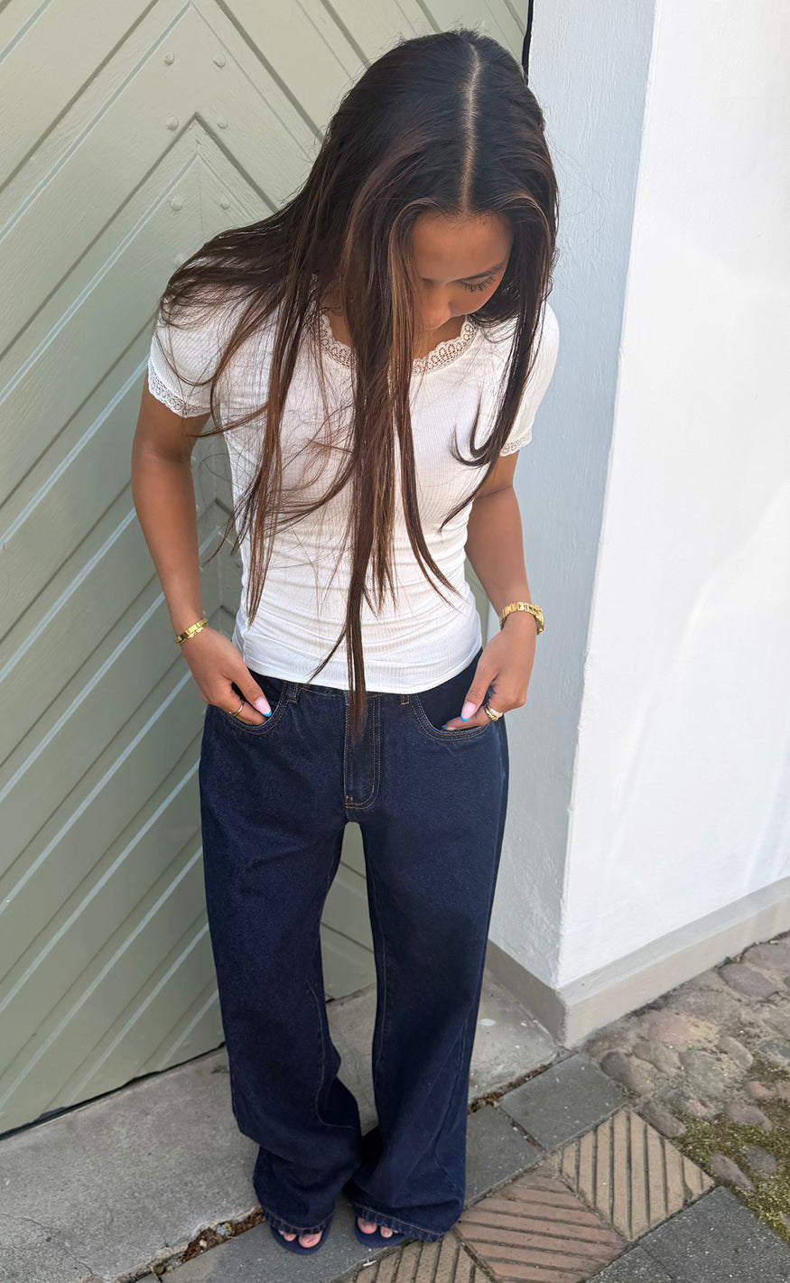 Say INA Copenhagen Jeans - Larisa - Dark Blue Denim