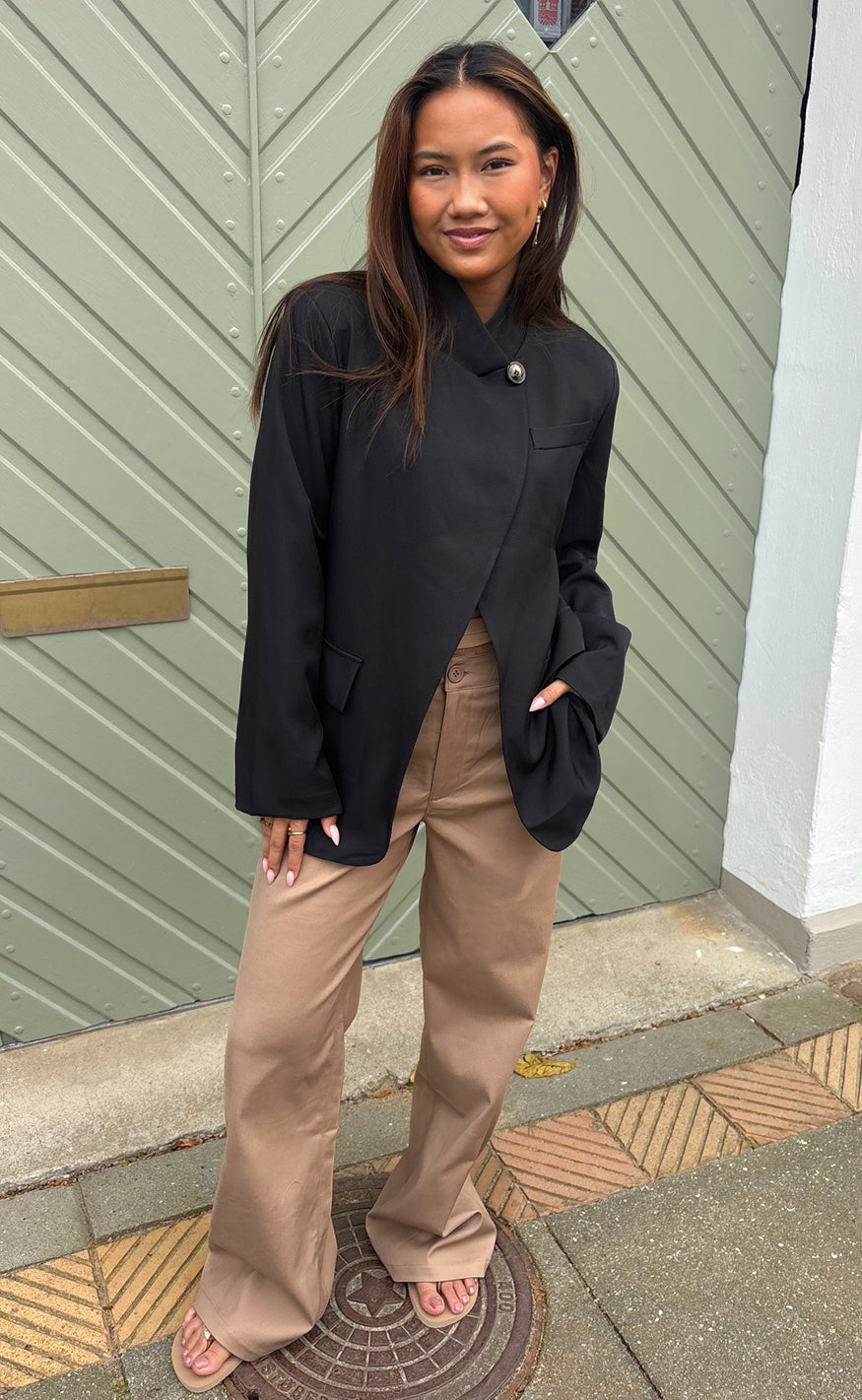 Say INA Copenhagen Blazer - Alma - Black
