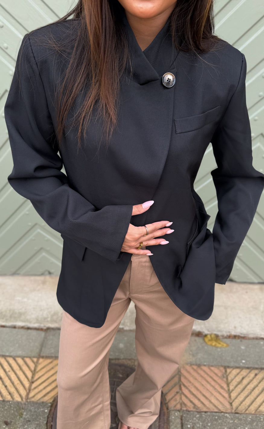 Say INA Copenhagen Blazer - Alma - Black