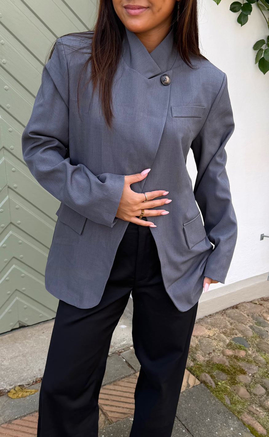 Say INA Copenhagen Blazer - Alma - Grey