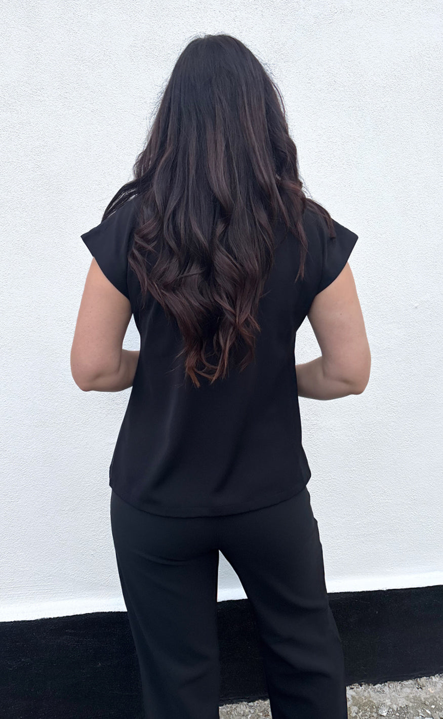 Say INA Copenhagen Topp - Mira - Black