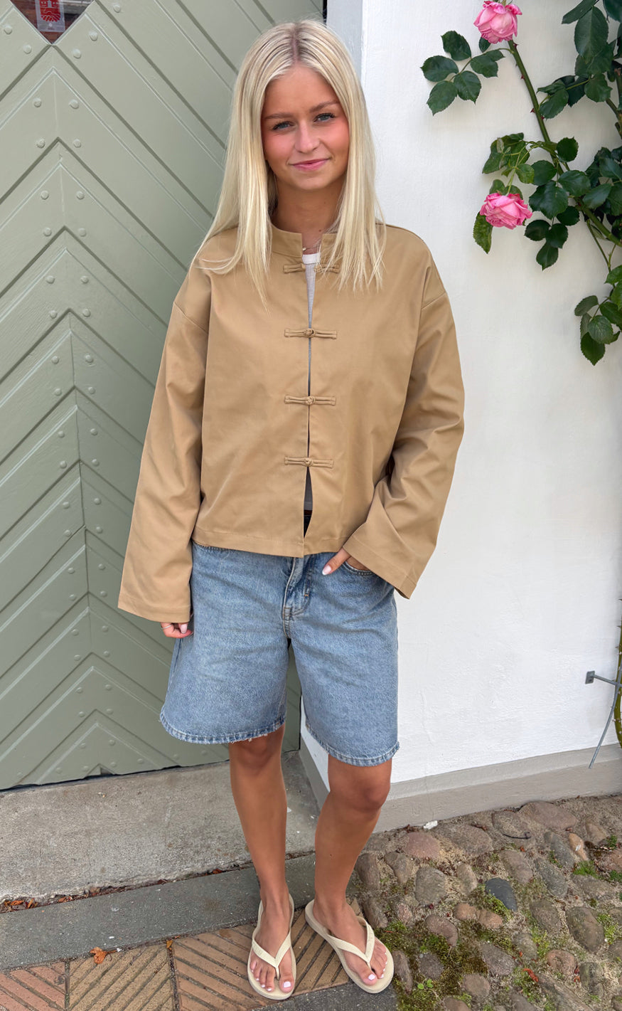 Say INA Copenhagen Trenchcoat - Amie - Camel