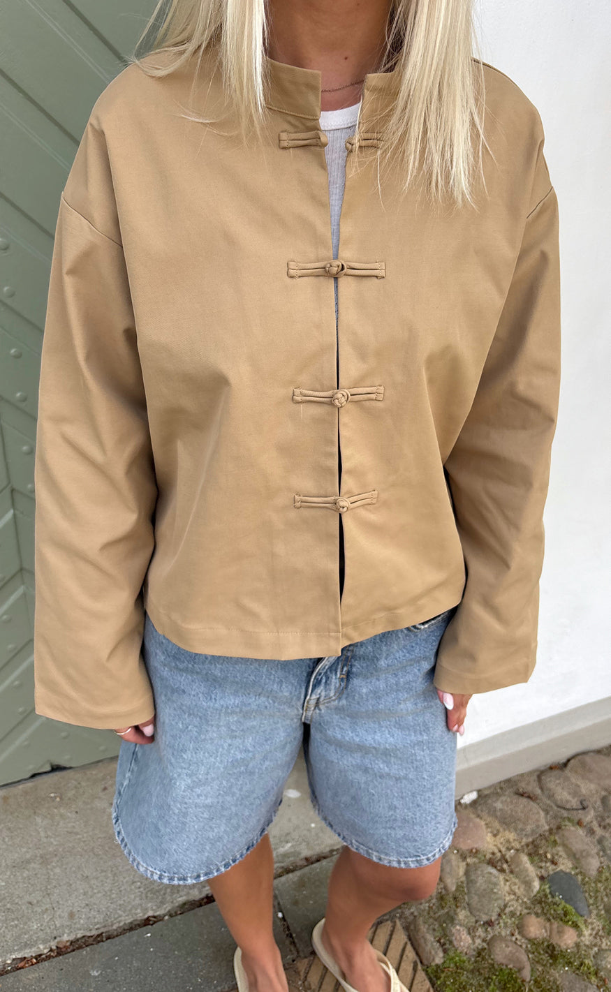 Say INA Copenhagen Trenchcoat - Amie - Camel