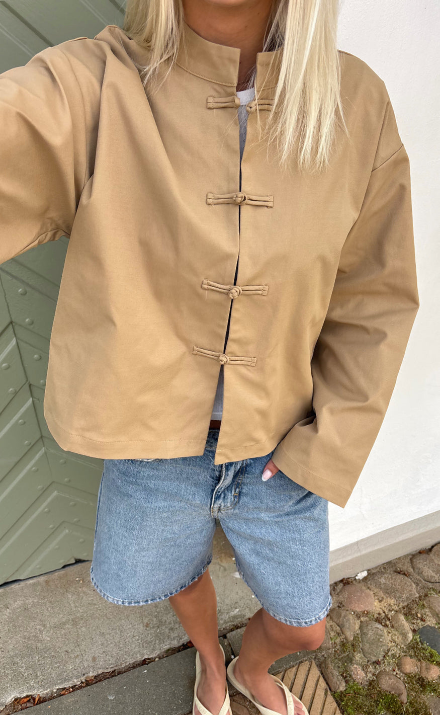 Say INA Copenhagen Trenchcoat - Amie - Camel