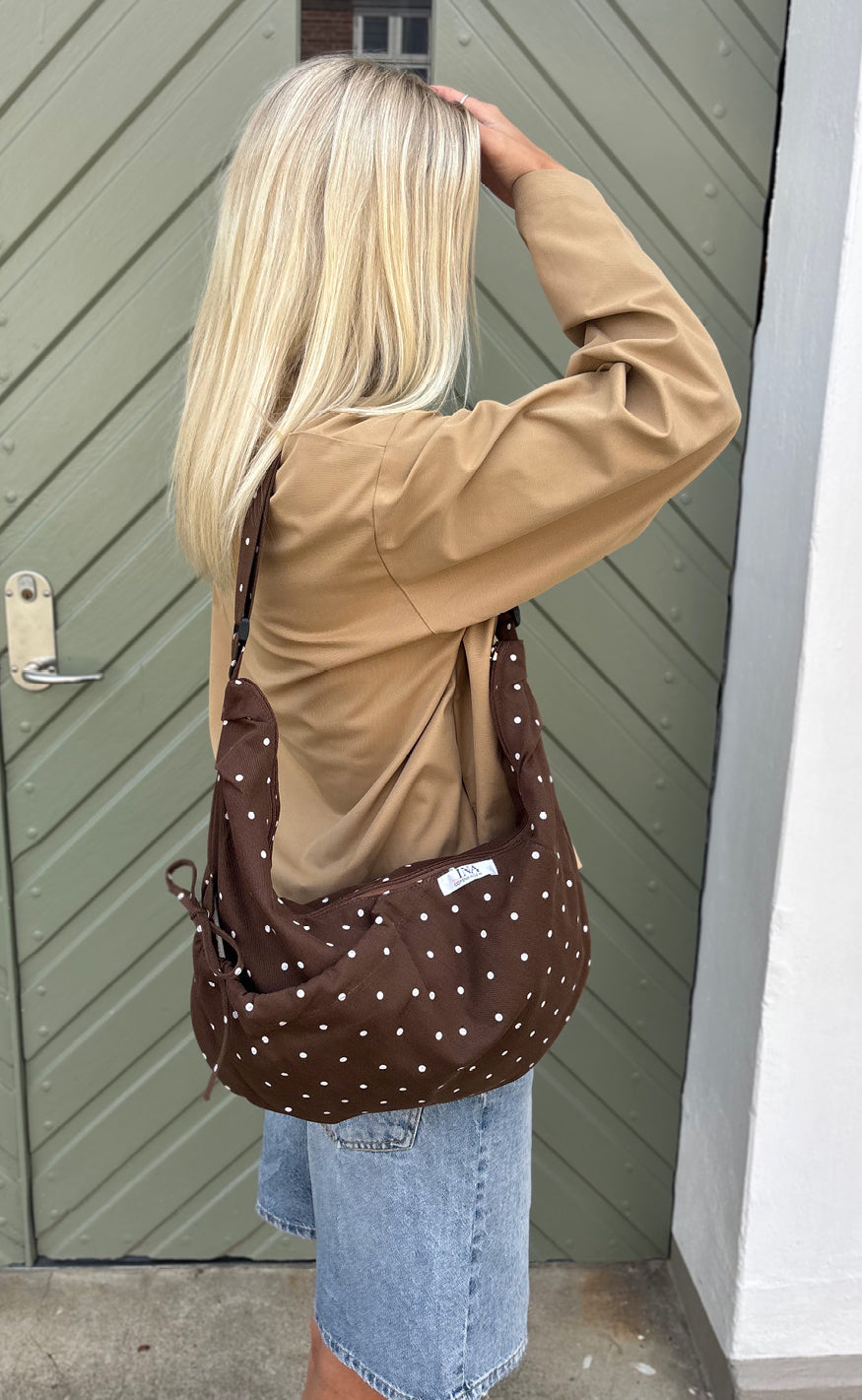 Say INA Copenhagen Veske - Dalia Dotted - Brown W. Dots