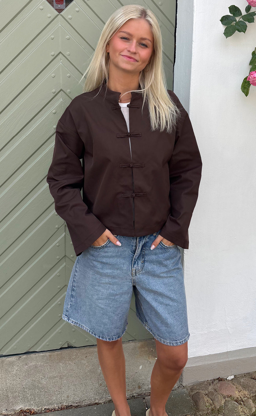 Say INA Copenhagen Trenchcoat - Amie - Chocolate Brown