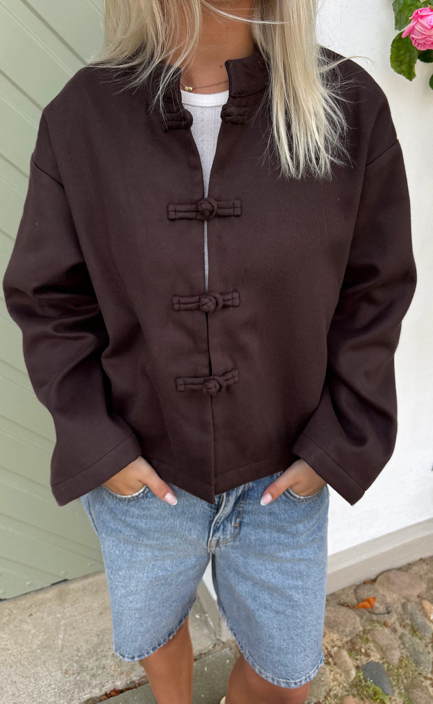 Say INA Copenhagen Jakke - Amie - Chocolate Brown