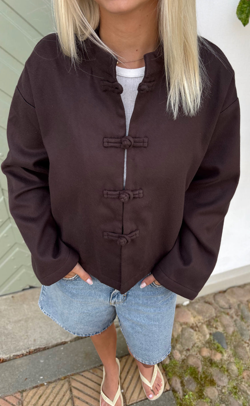 Say INA Copenhagen Jakke - Amie - Chocolate Brown