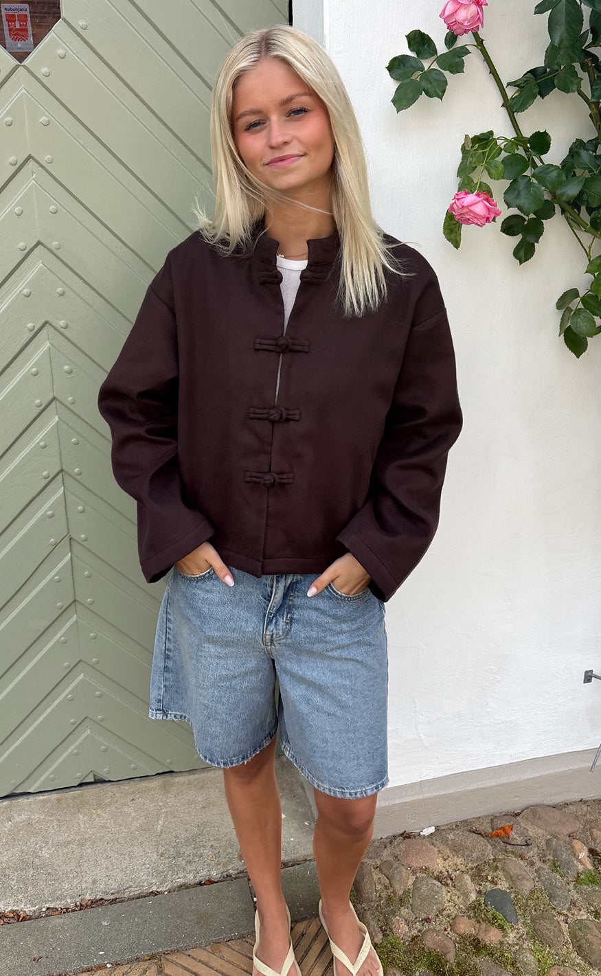 Say INA Copenhagen Jakke - Amie - Chocolate Brown