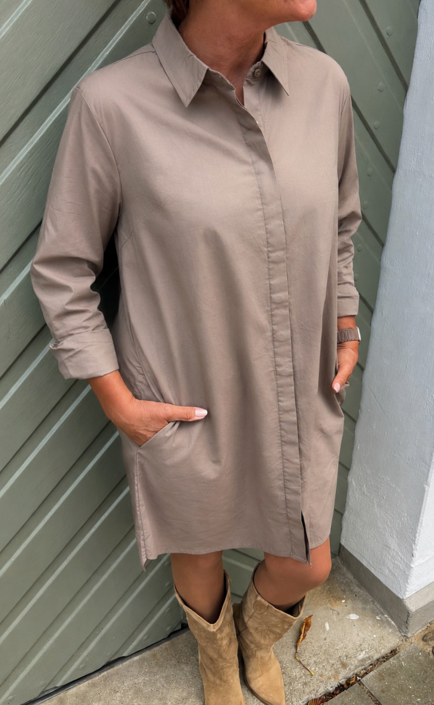 Say INA Copenhagen Kjole - Karin - Brown