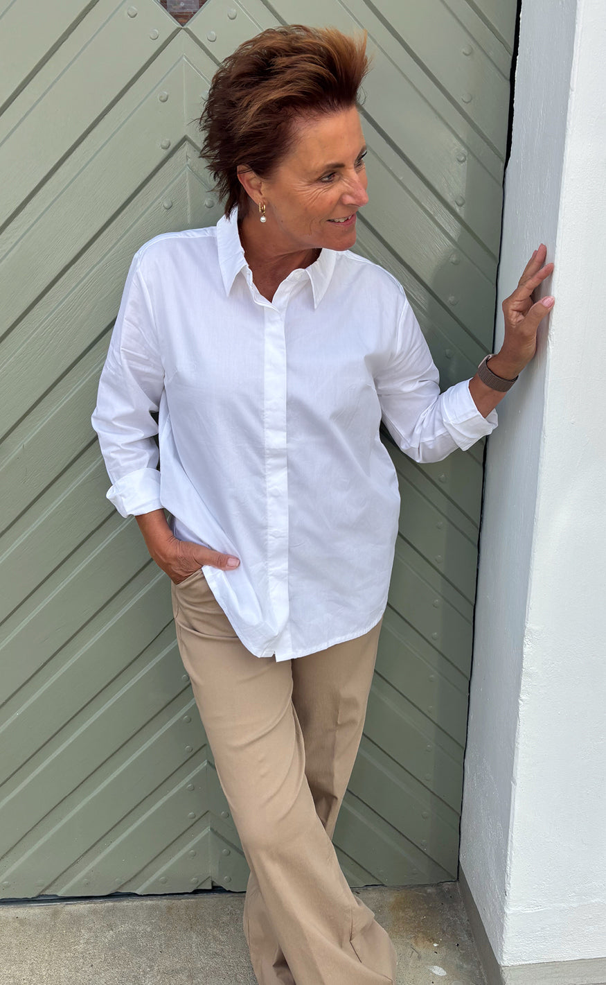 Say INA Copenhagen Skjorte - Karin - White