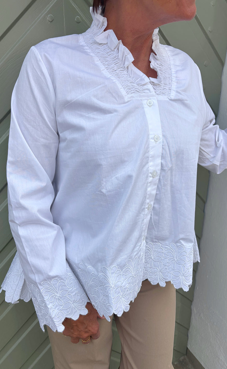 Say INA Copenhagen Skjorte - Lilli - White